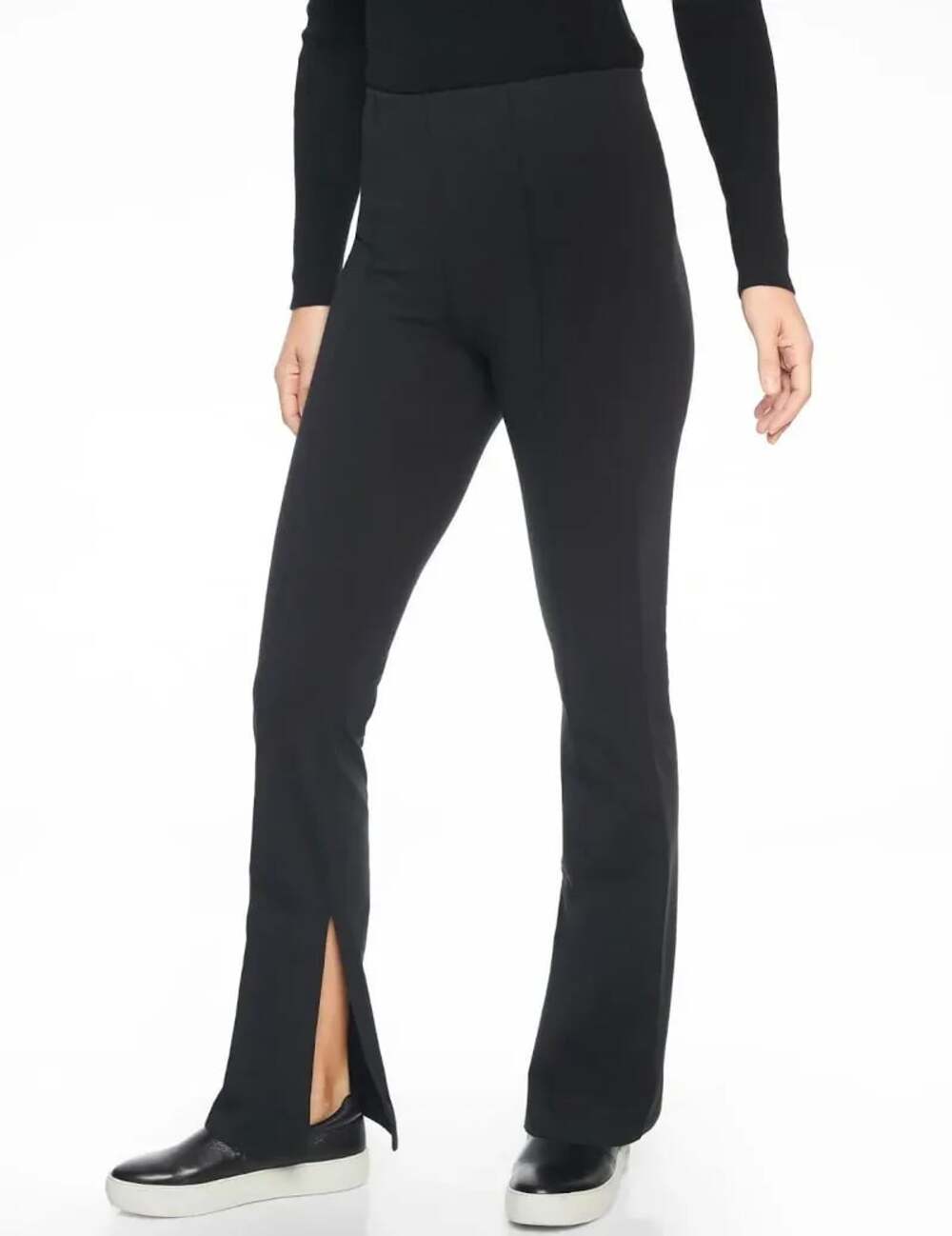 Athleta Greenwich Flare Pants with Side Ankle Slits, Size Small